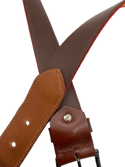 Cinturón textil ESP Cuero interior - Imagen 3