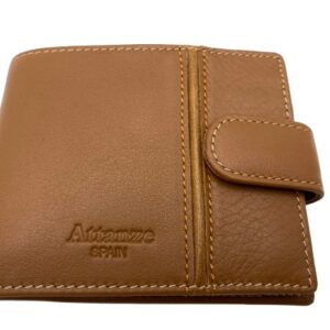 Cartera piel Attanze broche