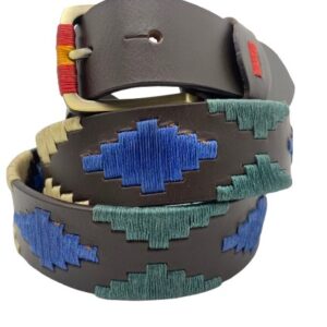 CINTURÓN ARGENTINO ROMBO AZUL